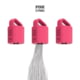Wicked North Gear Turkey Beard Hanger, 3 Pack, Pink, B801-A013-P