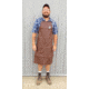 Wiebe Knives Heavy Duty Skinning Apron, Brown, One Size, PVC Construction, DS19 APR-BR