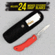 Wiebe Knives Red Fox Lockback Scalpel