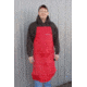 Wiebe Knives Skinning Apron, 46in x 35in, Nylon, Red, DS08 APRN