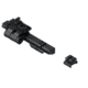 Wilcox EOTech Riser System Flip Mount, Right Hand G23/XPS, 0.41in Screw, Black, 61100G07-B