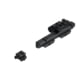 Wilcox EOTech Riser System Flip Mount, Right Hand G23/XPS, 5/8in Screw, Black, 61100G05-B