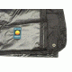 WildCountry Zephyros Comapct 1 Footprint, Black, 51Z1GSP