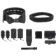 Wilder Tactical Bravo Elite Belt Kit, 1in Plastic Side Release, MHP Adapter, Black, Small/Extra Large, HMGBREKBK01