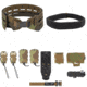 Wilder Tactical Bravo Elite Belt Kit, 1in Plastic Side Release, MHP Adapter, Nemesis Woodland Ltd, Small/Extra Large, HMGBREKNEM01