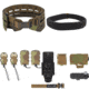 Wilder Tactical Bravo Elite Belt Kit, 1in Plastic Side Release, QLS Receiver, Nemesis Woodland Ltd, Small/Extra Large, HMGBREKNEM00
