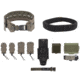 Wilder Tactical Bravo Elite Belt Kit, 1in Plastic Side Release, QLS Receiver, Ranger Green, Small/Extra Large, HMGBREKRG00