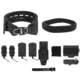 Wilder Tactical Bravo Elite Belt Kit, 1in Prostyle D-Ring, QLS Receiver, Black, Small/Extra Large, HMGBREKBK06