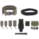 Wilder Tactical Bravo Elite Belt Kit, 1in Prostyle D-Ring, QLS Receiver, Ranger Green, Small/Extra Large, HMGBREKRG06