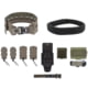 Wilder Tactical Bravo Elite Belt Kit, 1in Prostyle D-Ring, QLS Receiver, Ranger Green, XS-LG, 26-40, HMGBREKRG06