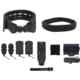 Wilder Tactical Bravo Elite Belt Kit, Cobra FM, MHP Adapter, Black, Small/Extra Large, HMGBREKBK05