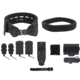 Wilder Tactical Bravo Elite Belt Kit, V-Buckle, MHP Adapter, Black, Small/Extra Large, HMGBREKBK03