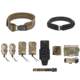 Wilder Tactical Charlie Elite Belt Kit, 1in Plastic Side Release, QLS Receiver, Multicam, Extra Small/Large, HMGCHEKMC00