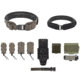 Wilder Tactical Charlie Elite Belt Kit, 1in Plastic Side Release, QLS Receiver, Ranger Green, Extra Small/Large, HMGCHEKRG00
