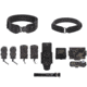 Wilder Tactical Charlie Elite Belt Kit, V-Buckle, QLS Receiver, Multicam Black, Extra Small/Large, HMGCHEKMCB02