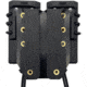 Wilder Tactical Evolution Double Pistol Magazine Pouch Belt Mount, UAB Belt Clip, Black, EVODUPBKBC