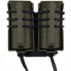 Wilder Tactical Evolution Universal Double Pistol Magazine Pouch Belt Mount, UAB Belt Clip, Ranger Green, EVODUPRGBC