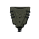 Wilder Tactical Evolution Double Universal Handcuff Holder, Duty UAB Clip, Ranger Green, EVODUHCRGDUABMC