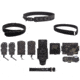 Wilder Tactical Hitman Gear Elite Kit V-Buckle Velcro Inner W/ Mesh Dump /Qls Receiver, Multicam Black, Small 28-32, MHMGEKMCB03SM
