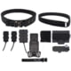 Wilder Tactical Hitman Gear Elite Kit w/ Cobra FM Velcro Inner / 500D Dump / QLS Receiver, Black, Small, 28-32, HMGEKBK04SM