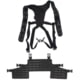 Wilder Tactical HITMAN GEAR Full Rack with Lightweight Shoulder Harness V1, Black, One Size, HMGCR11BK