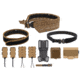 Wilder Tactical Minimalist Molle Elite Package/500D Dump Pouch, Cobra FM Buckle, Coyote Brown, Extra Large, 40-44, MMBEPCBXL