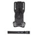 Wilder Tactical Modified QUBL, w/ 1in Drop Leg Strap, Plastic Buckle, Multicam Black, MQUBLLSMCB1P