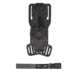 Wilder Tactical Modified QUBL, w/ 1in Drop Leg Strap, Plastic Buckle, Wolf Gray, MQUBLLSWG1P