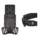 Wilder Tactical Multi Holster Platform w/QLS Receiver / 1in Web Strap, V Buckle, Right, Black, MHPBKQLSBK1VUABMC