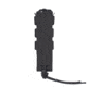 Wilder Tactical Urban Assault Fight Light Malice Clip Baton Pouch, Black, UASBATBKFLMC