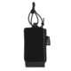 Wilder Tactical Urban Assault Universal Small Radio Pouch, Fight Light Malice Clip, Black, UAURBKSMFLMC