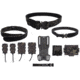 Wilder Tactical Urban Defender Elite Package w/ Mesh Dump Pouch, Multicam Black, Extra Large, 40-44, MUDEPMCBXL