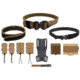Wilder Tactical Urban Elite Kit w/ Mesh Dump Pouch, Coyote Brown, Small, 28-32, MUEKCBSM