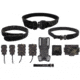 Wilder Tactical Urban Elite Kit w/ Mesh Dump Pouch, Multicam Black, Medium, 32-36, MUEKMCBMD