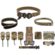 Wilder Tactical Urban Elite Kit w/ 500D Extended Dump Pouch, Left, Multicam, 32-36, UEKMCEXMD-LH