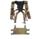 Wilder Tactical HITMAN GEAR MOLLE Placard with Lightweight Shoulder Harness V1, Nemesis Woodland, One Size, HMGCR08NEM