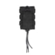 Wilder Tactical Urban Assault Double Stacked Rifle Magazine Pouch V2, Belt Clip Adapter, Black, UASDRRBKCBA