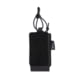 Wilder Tactical Urban Assault Universal Small Radio Pouch, Clip Belt Adapter, Black, UAURBKSMCBA