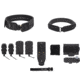Wilder Tactical Womans Hitman Gear Charlie Truform Elite Full Curve Kit w/Mhp Adapter, Cobra Fm, Black, Extra Small/Large, WHMGCHEKBK13
