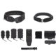 Wilder Tactical Womans Hitman Gear Charlie Truform Elite Mid Curve Kit w/Mhp Adapter, 1in Plastic Side Release, Black, Extra Small/Large, WHMGCHEKBK01