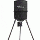 Wildgame Innovations Quick Set 225 - 225 lb / 30 Gallon Poly Barrel Feeder w/ Digital Timer, Black W225D