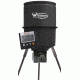 Wildgame Innovations Quick Set Direct - 300 lb / Polyethylene 40 Gallon Barrel w/ WX-1 Directional Feeder, Black WDX1