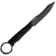 Wildsteer Scorpion Neck Knife, 3.5 black coated 14C28N Sandvik stainless blade, Black cord wrapped handle, SCO3113