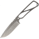 Wildsteer Skelet with Sheath Fixed Blade Knife, 4.25in, Standard Edge, Stonewash, Skeletonized Handle WSSKXX