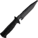 Wildsteer Tactic Forged Fixed Knife, blade with double edge WSTACR