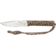 Wildsteer Wild Tech 2 Fixed Knife, SS Blade, Desert camo paracord wrapped handle WSWT2011