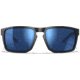 Wiley X Active 6 Apex Captivate Pol Sunglasses, Gloss Black Frame, Blue Lens, AC6APX09