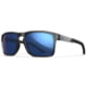 Wiley X Active 6 Apex Captivate Pol Sunglasses, Gloss Black Frame, Blue Lens, AC6APX09