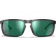 Wiley X Active 6 Axe Captivate Pol Sunglasses, Gloss Crystal Grey, Green Mirror Lens, AC6AXE07