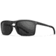 Wiley X Active 6 Axe Captivate Pol Sunglasses, Matte Black Frame, Grey Lens, AC6AXE02